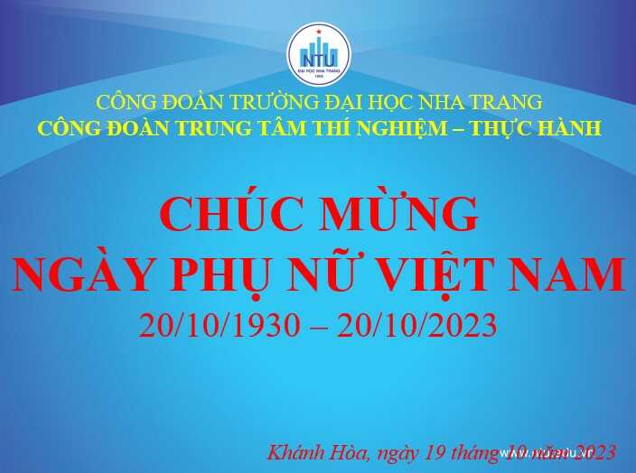 Hoạt động chào mừng kỷ niệm 93 năm ngày Phụ nữ Việt Nam (20/10/1930 - 20/10/2023)